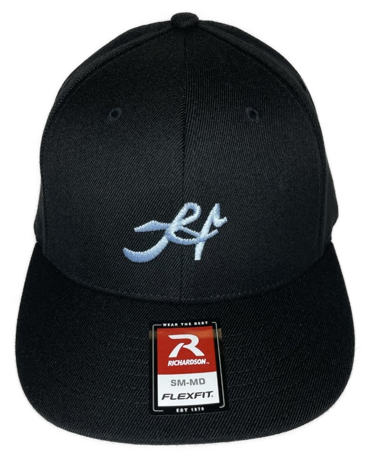 Honig's "H" Logo Richardson FLEX-FIT Stretch Hat - Black
