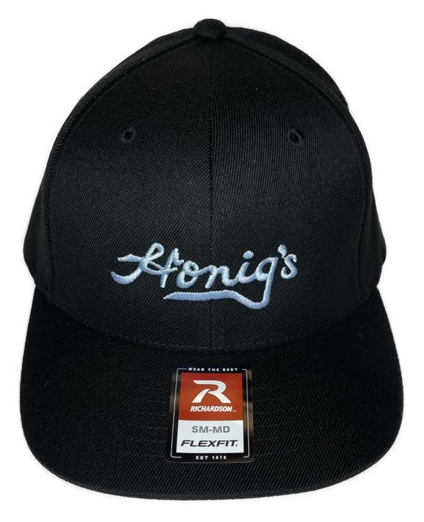 Honig's Logo Richardson FLEX-FIT Stretch Hat - Black