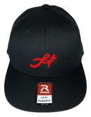 Honig's "H" Logo Richardson FLEX-FIT Stretch Hat - Black