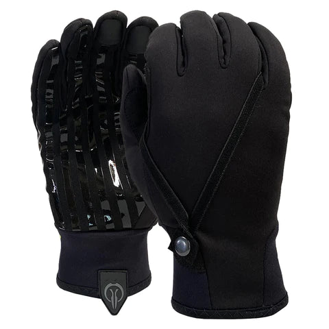 Industrious Handwear Sport Official Gloves w/ Built-In Removable Down Indicator - Winter Style - Black
