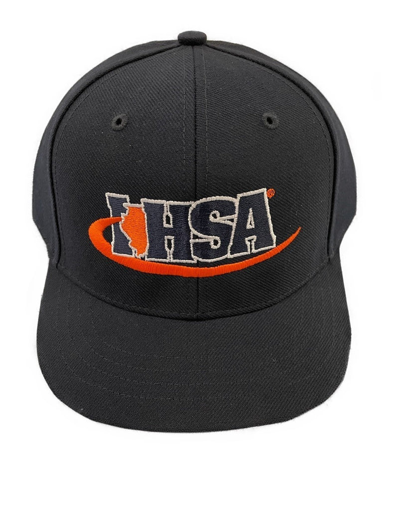 IHSA (Illinois) Richardson 530 Wool Blend Navy 4-Stitch Plate hat.