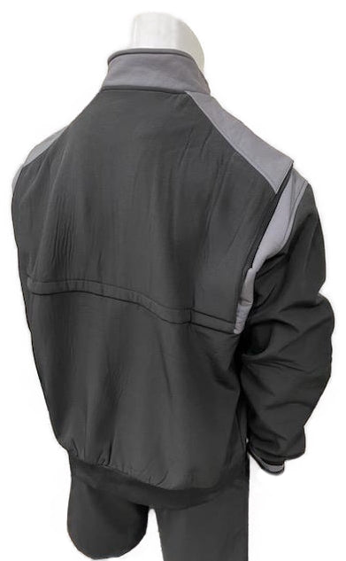 K22Z - Honig's Full-Zip Thermal Jacket Black w/Grey Shoulder Bar