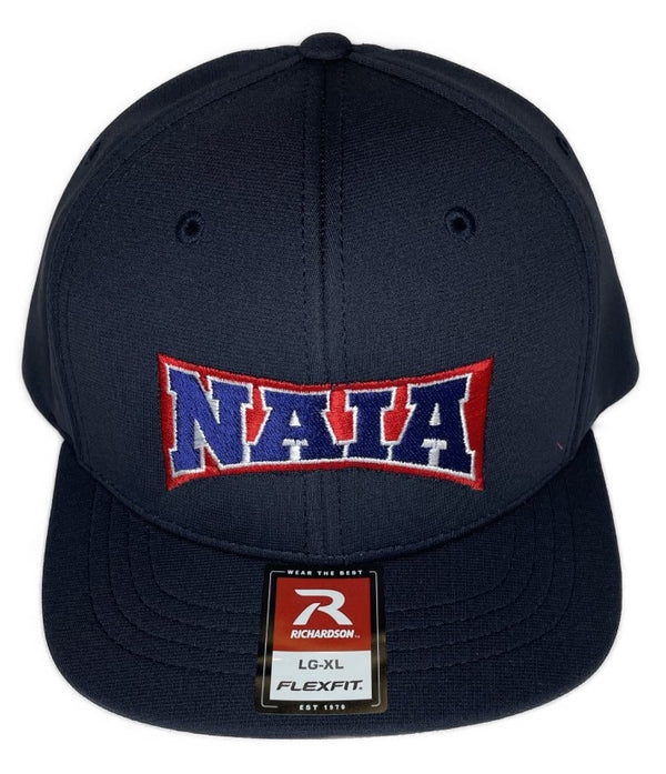NAIA 4-Stitch Pulse R-Flex Softball Hat - Navy