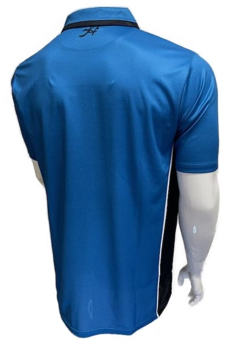 Honig's NCAA Softball Men's Bright Blue Short Sleeve Umpire Shirts