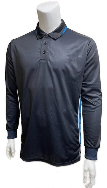 Honig's NCAA Softball Men's Navy Long Sleeve Umpire Shirts.