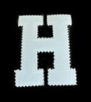 2" Shirt Sim Stitch Pocket Placket Letter - Unapplied