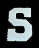 2" Shirt Sim Stitch Pocket Placket Letter - Unapplied