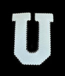 2" Shirt Sim Stitch Pocket Placket Letter - Unapplied