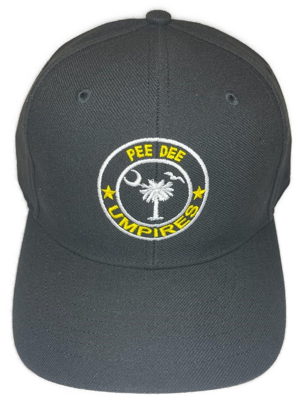 Pee Dee High School Baseball Umpires Association Flex-fit Richardson 6-Stitch Umpire Combo Hat.