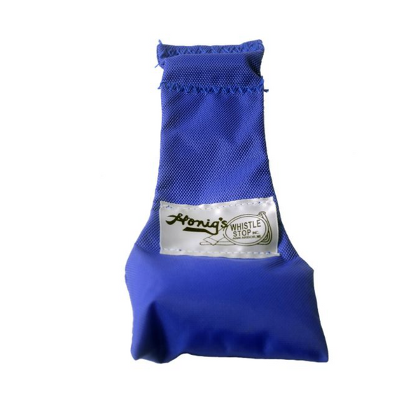 Honig's Black/Royal Blue Nylon Stay-Put Bean Bag