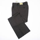 Charcoal Grey Ultimate Combo Slacks With Adjustizer Buckle Slider **ALL SALES FINAL**