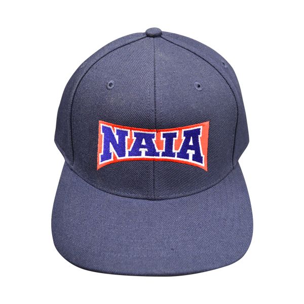 NAIA Fitted Softball 6-stitch Hat - Navy
