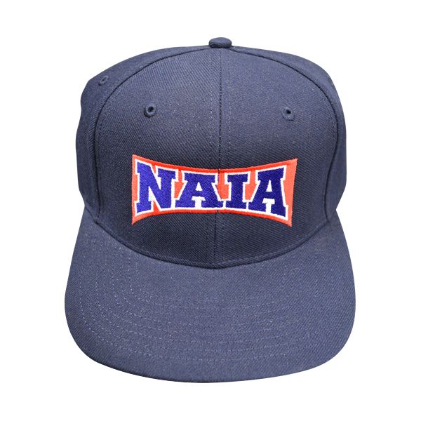 NAIA Fitted Softball 8-stitch Hat - Navy