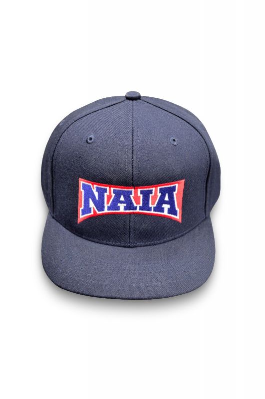 NAIA Fitted Softball 4-stitch Hat - Navy