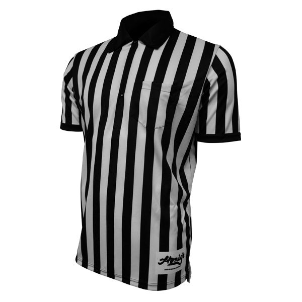 Honig's 1" Striped Ultra Tech Short Sleeve Football/Lacrosse Shirt