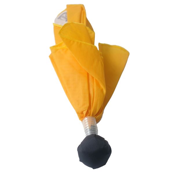 F71LBL - Long Throw Ball Type Penalty Flag - Yellow w/ Black Ball