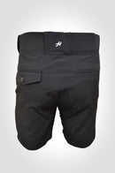 Honig's Black Shorts With Belt Loops