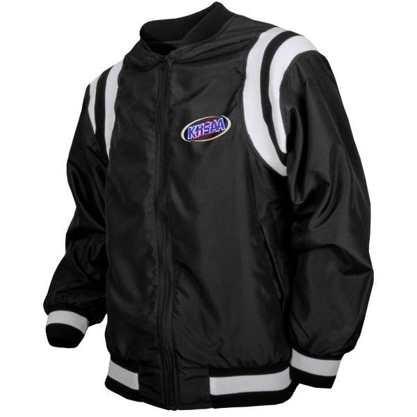 KHSAA (Kentucky) Premium Basketball Jacket w/ dual white shoulder stripes.