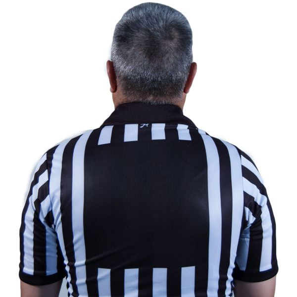 Honig's 1" Stripe ProSoft Lacrosse Shirt With Black Placket