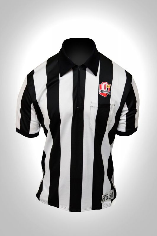 Ohio High School Athletic Assoc [OHSAA] Sublimated 2.25" Short Sleeve Ultra Tech Football Shirt