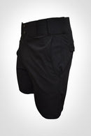 Honig's Black Shorts With Belt Loops