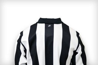 Honig's 2.25" Striped Windstopper Insulated Long Sleeve Football/Lacrosse Shirt