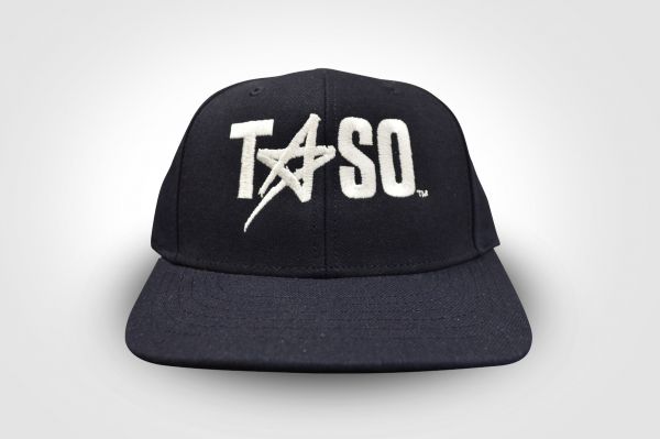 TASO Richardson 540 Navy Wool Blend 6-stitch hat.