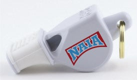 NAIA Logoed Fox 40 Classic with Cushion Mouth Grip - White