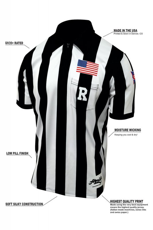 Honig's New Dye Sublimated CFO Short Sleeve Jersey - Made In The U.S.A