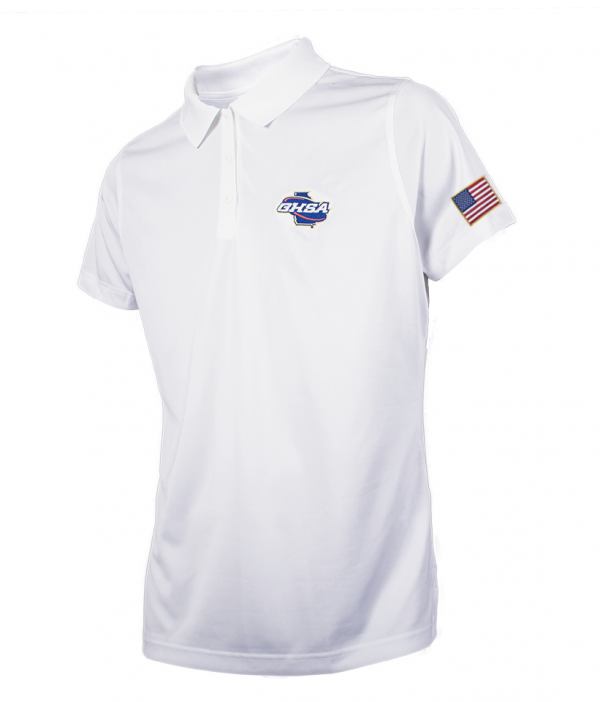 Georgia HSA Embroidered Women's Volleyball & Swimming Shirt - White